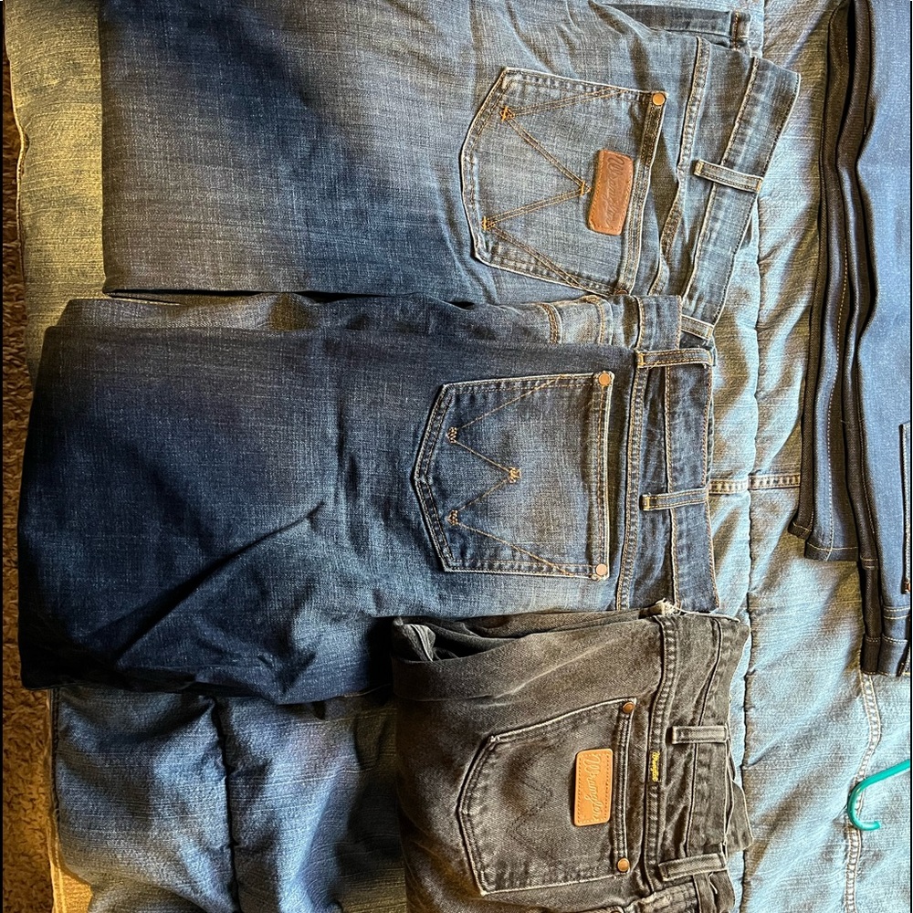 Wrangler boot cut jeans